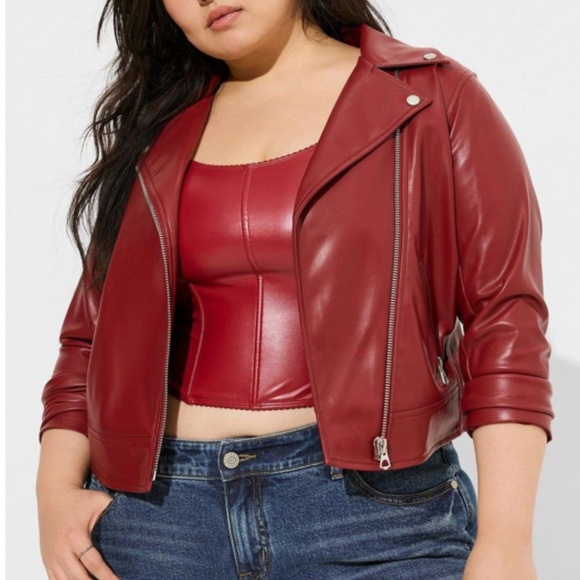 New Torrid asymmetrical jacket - Picture 1 of 15
